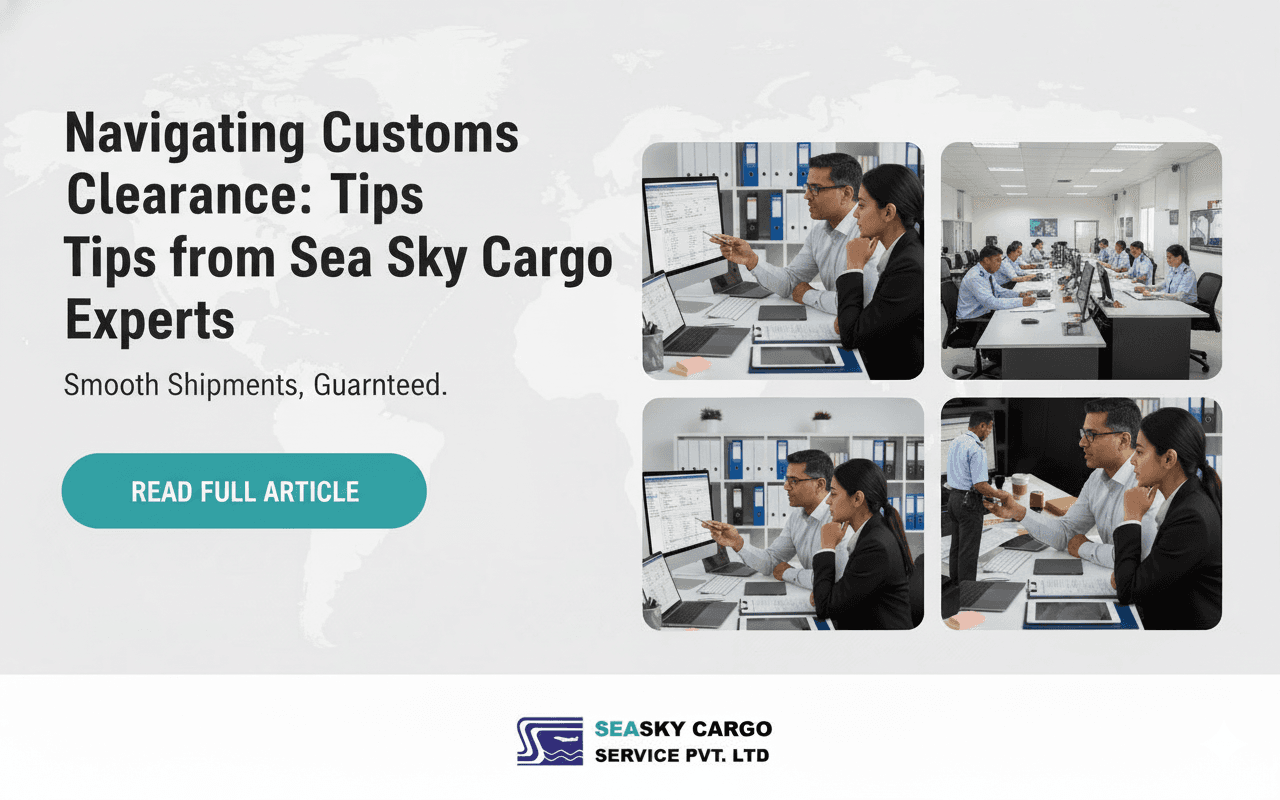 Navigating Customs Clearance: Tips from Sea Sky Cargo Experts