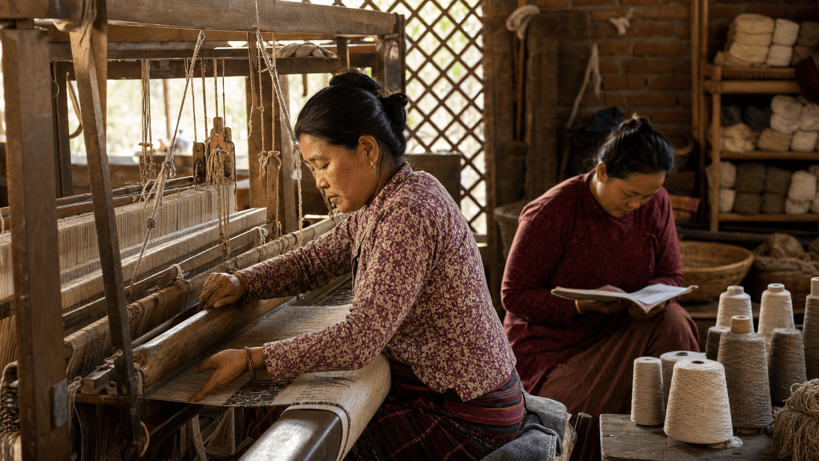 Nepal manufacturer documenting material origin and production for UK export