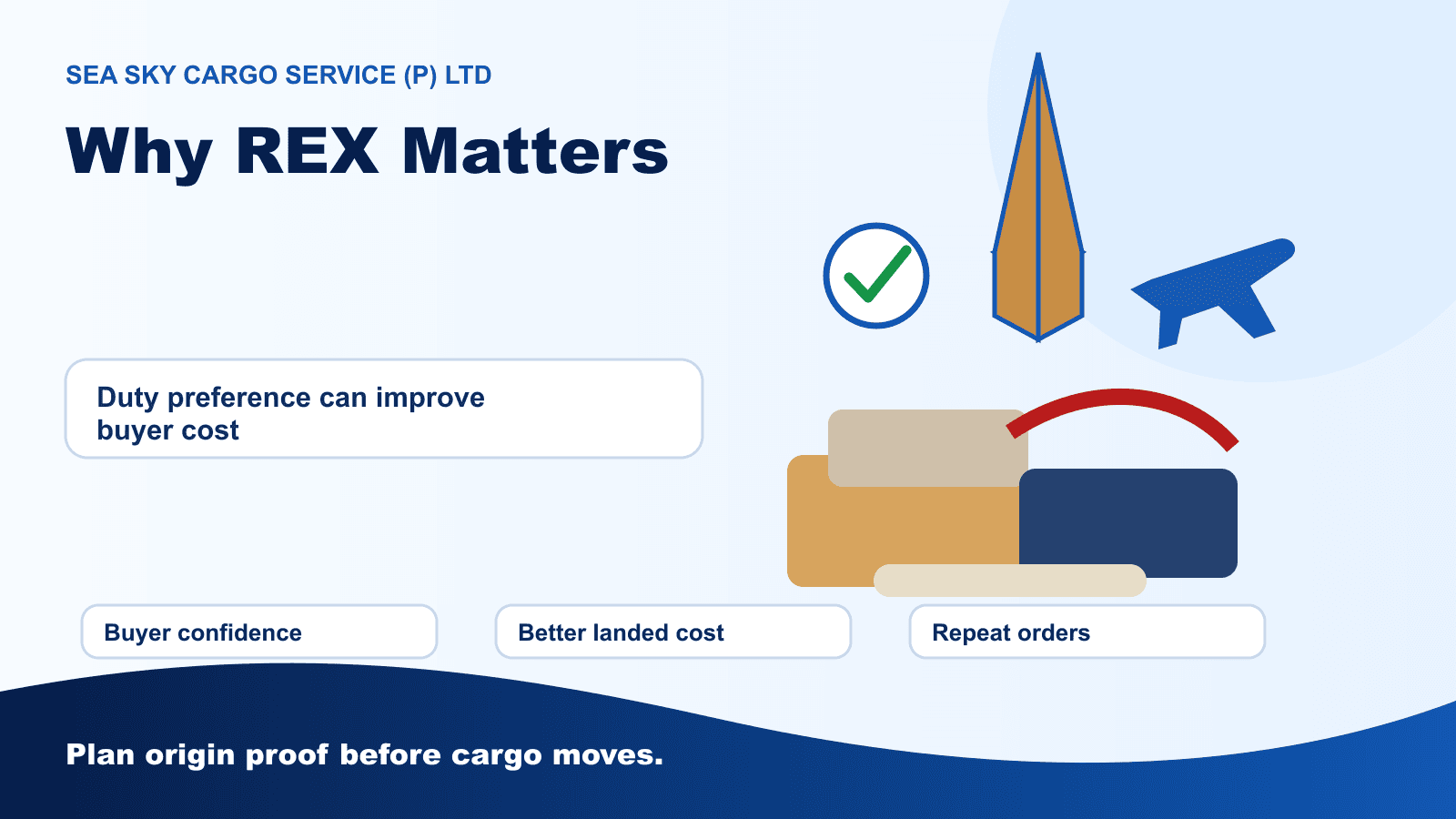 Nepali export products prepared for Europe with REX origin proof and buyer documents