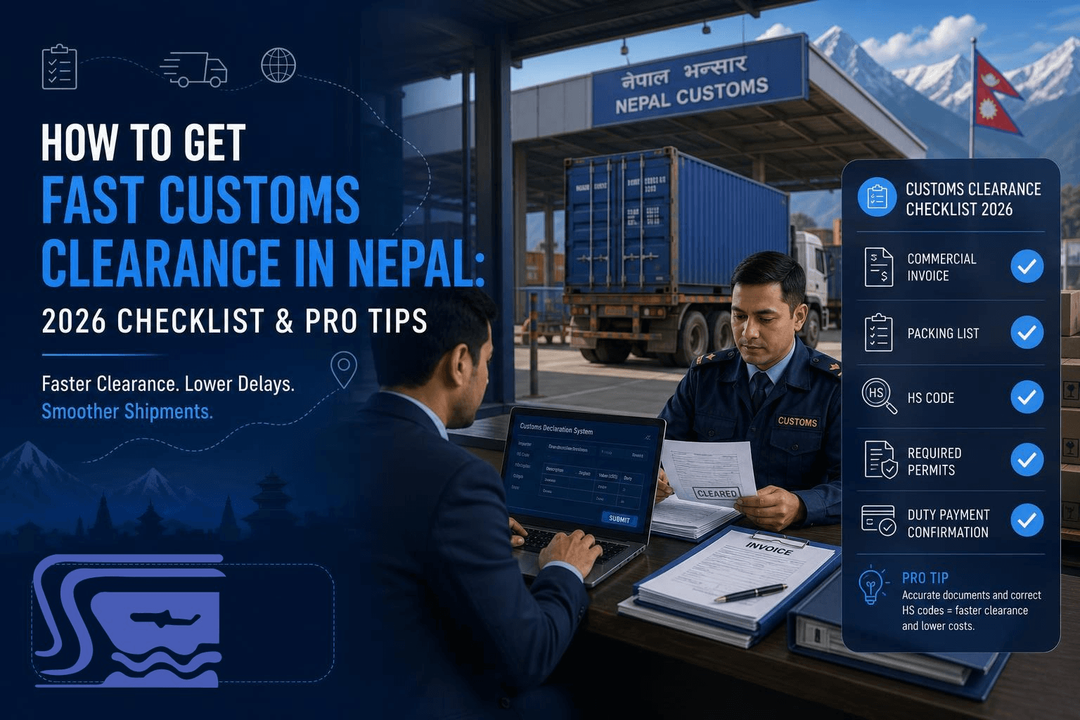 How to Get Fast Customs Clearance in Nepal 2026