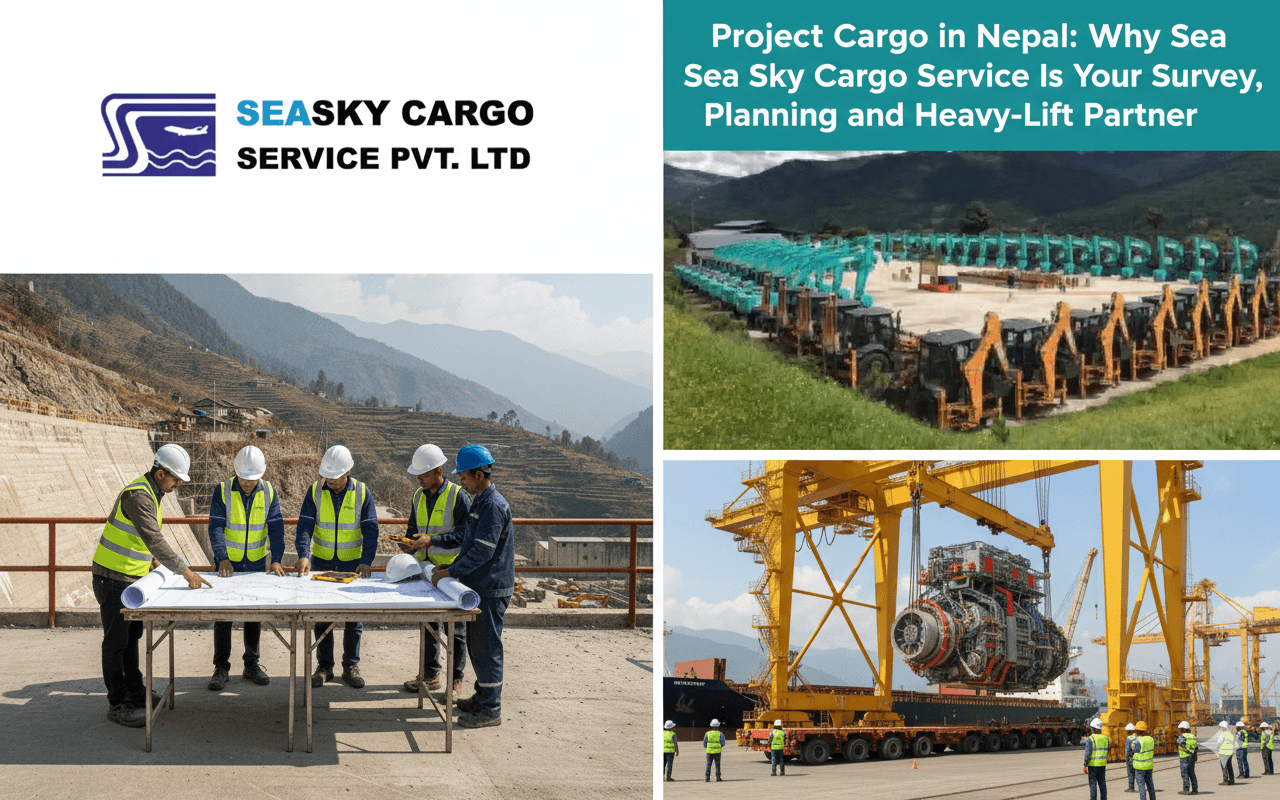 Project Cargo in Nepal: Why Sea Sky Cargo Service Is Your Survey, Planning, and Heavy-Lift Partner